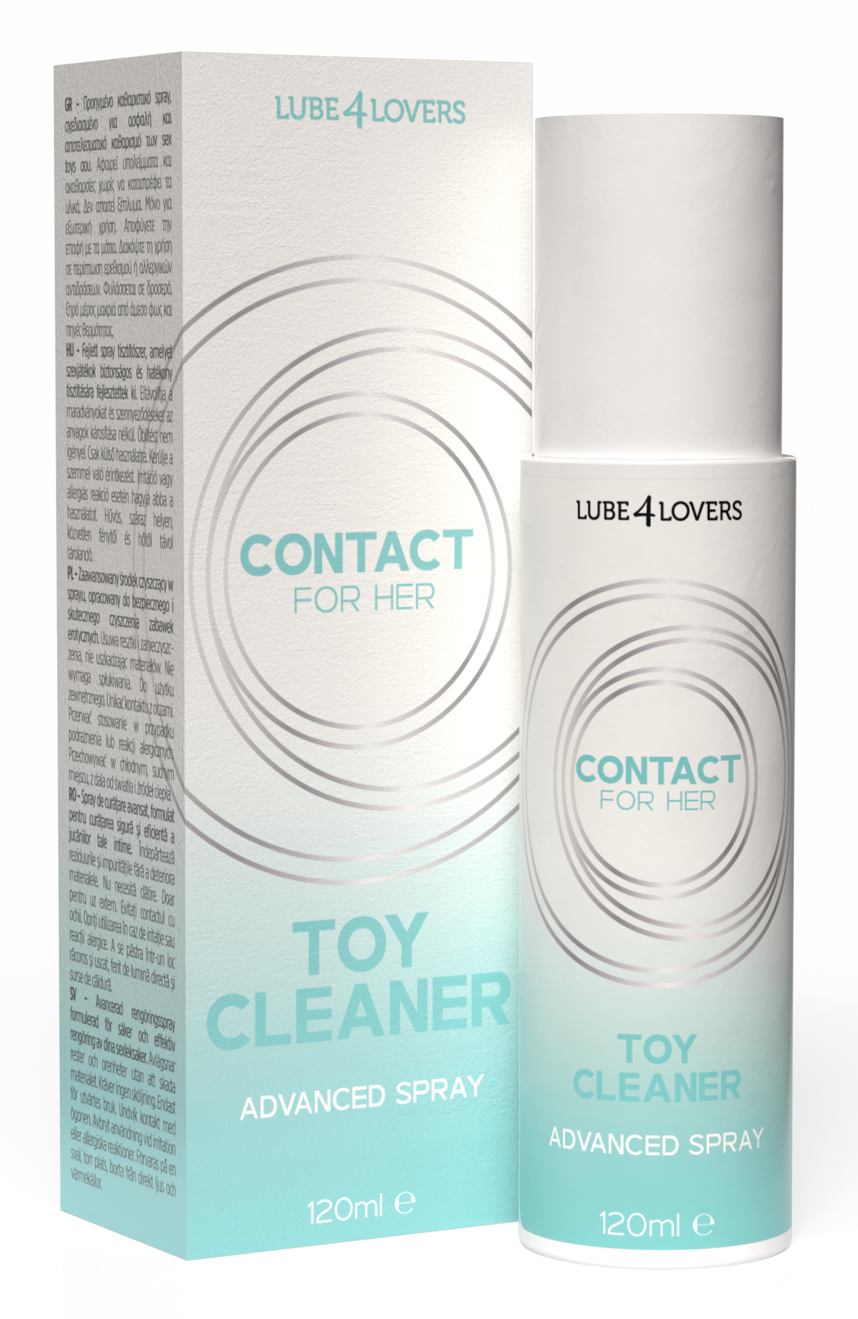 Lube4Lovers Toy Cleaner detergente spray 120 ml