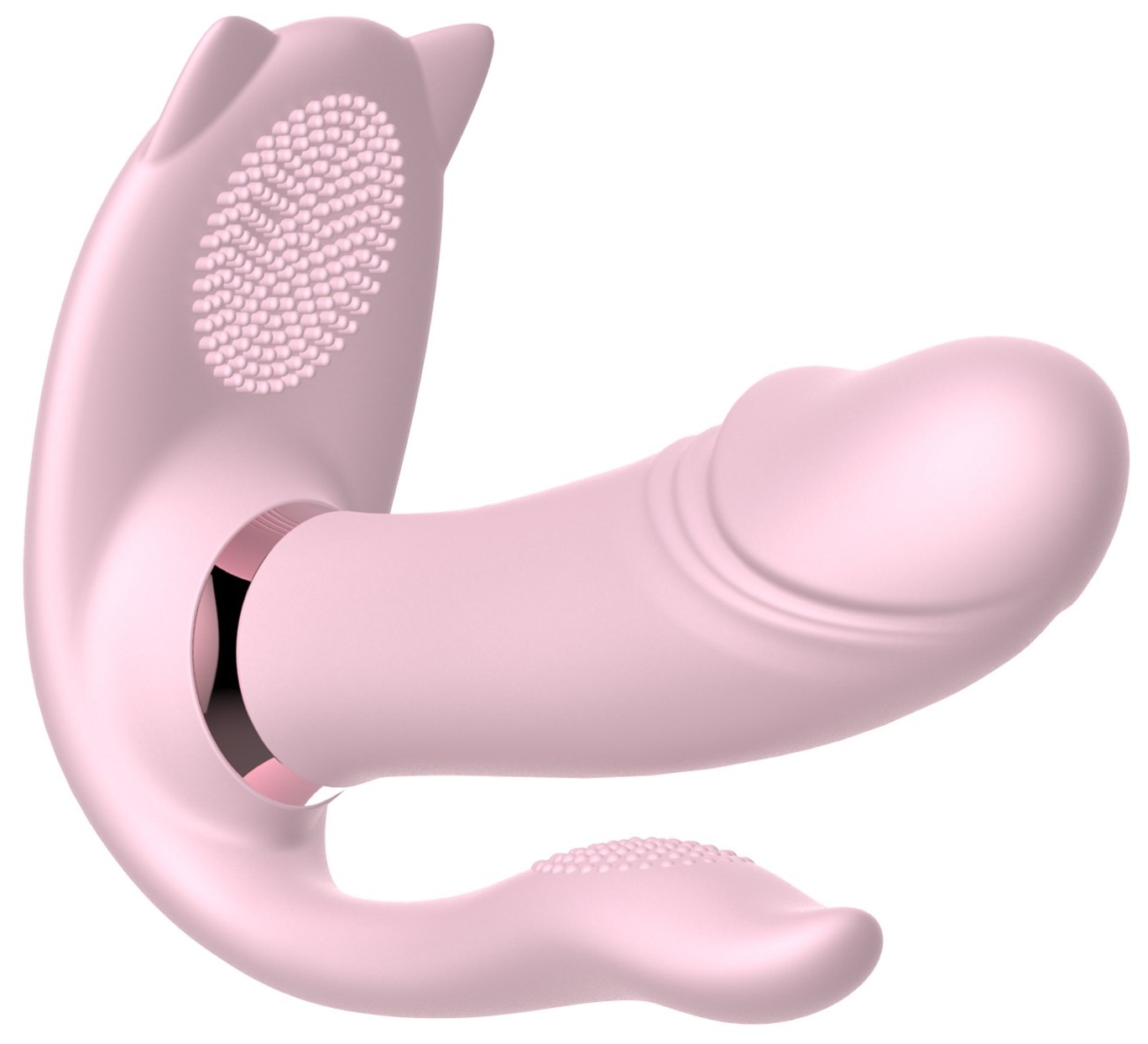 Crushious Fritz vibratore indossabile riscaldante telecomando