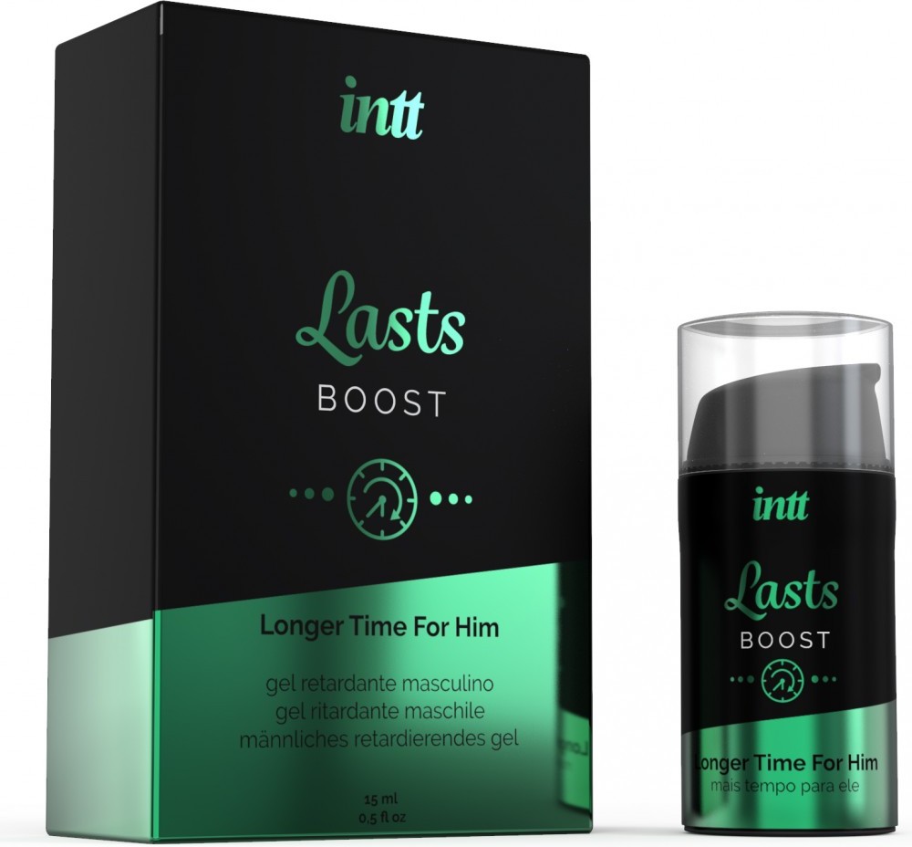 Intt Lasts Gel ritardante spray uomo