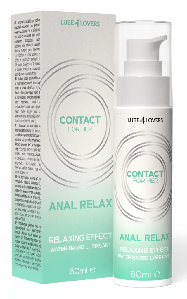 Lube4Lovers Anal Relax gel anale 60 ml base acqua