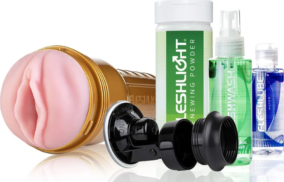 Fleshlight Stamina Training Unit masturbatore kit completo