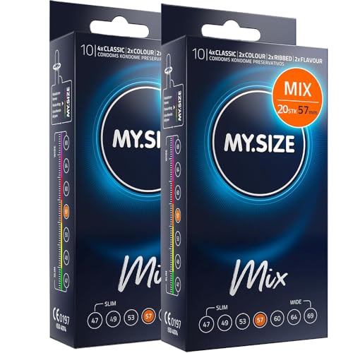 MY.SIZE PRO Mix preservativi 49mm 20 pezzi assortiti