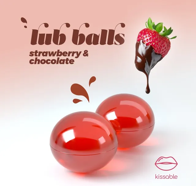 Crushious Lub Balls palline brasiliane fragola 2 pezzi