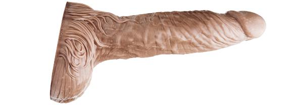 Fleshjack Freaks Bigfoot dildo fantasy 24,1 cm marrone