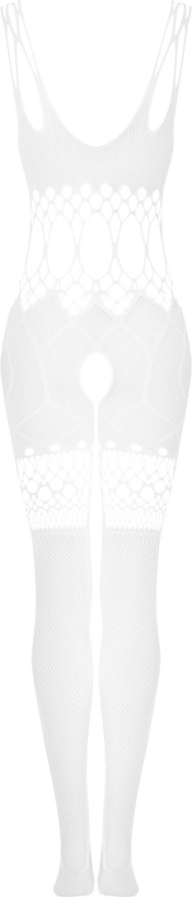 Obsessive G330 bodystocking rete nera S/M/L aperto