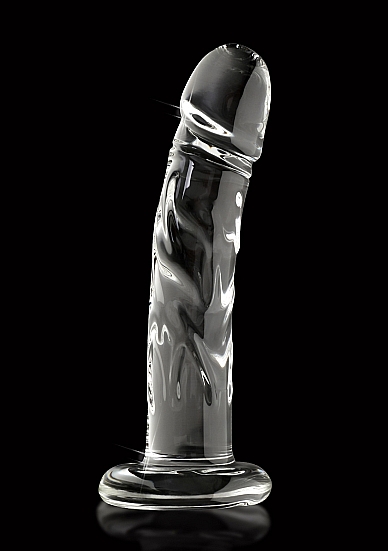 Pipedream Icicles No. 62 Dildo in Vetro Curvo G-Spot
