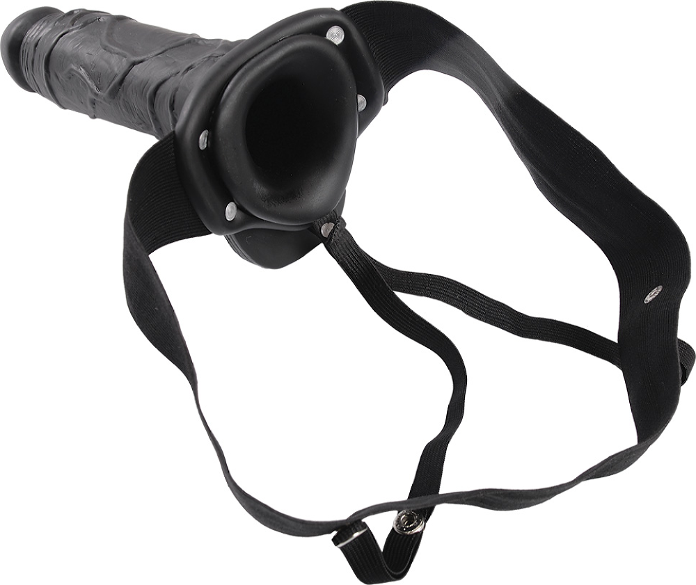 Real Rapture 8 Flesh with Balls fallo strap-on cavo