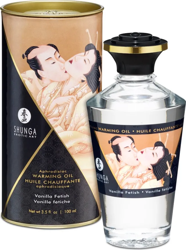 Shunga Aphrodisiac Oil Vanilla olio massaggio 100 ml