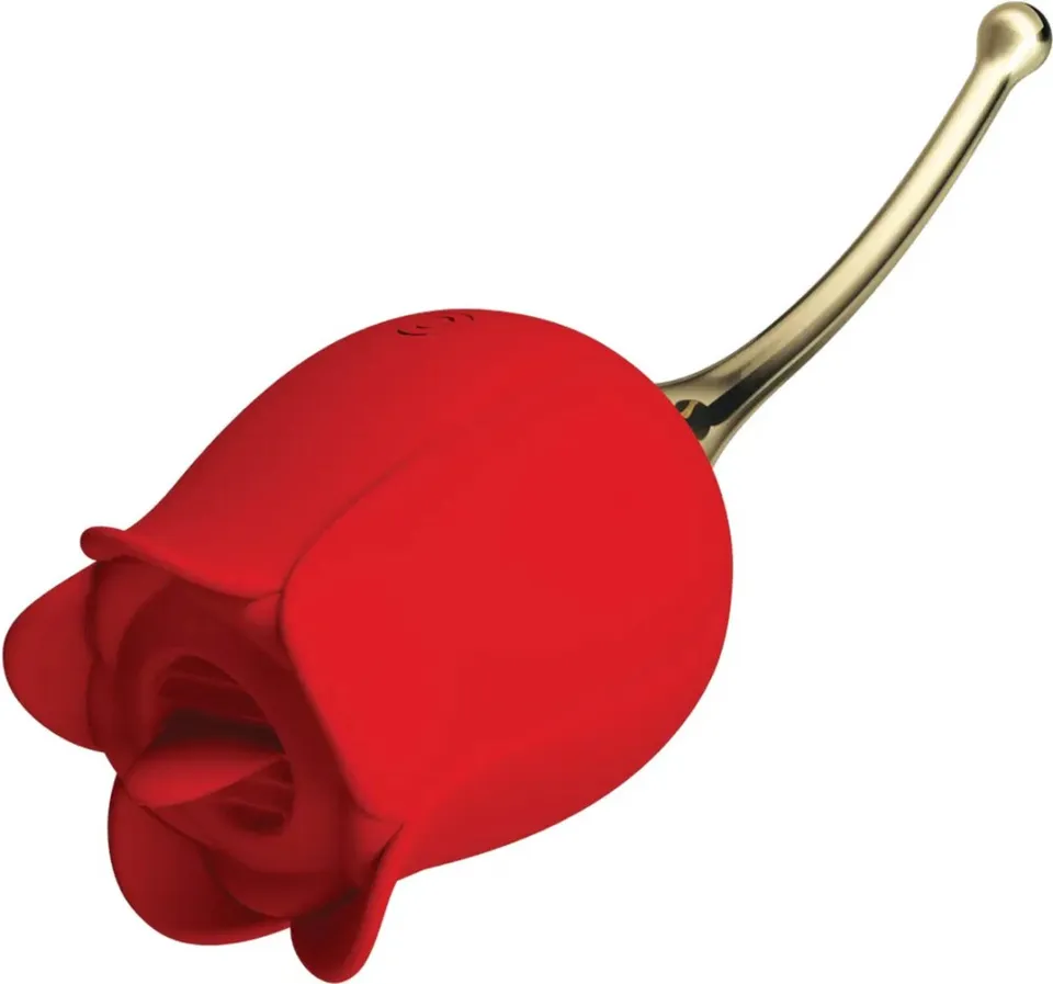 Pretty Love Rose Lover stimolatore clitorideo rosa silicone