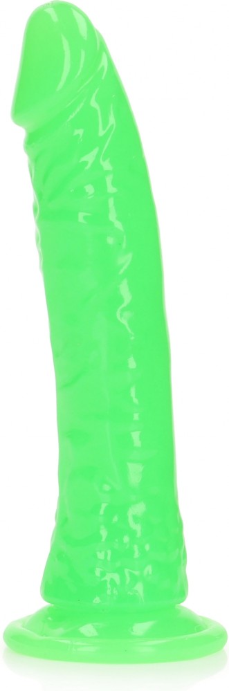 RealRock Slim 7 dildo realistico fosforescente con ventosa