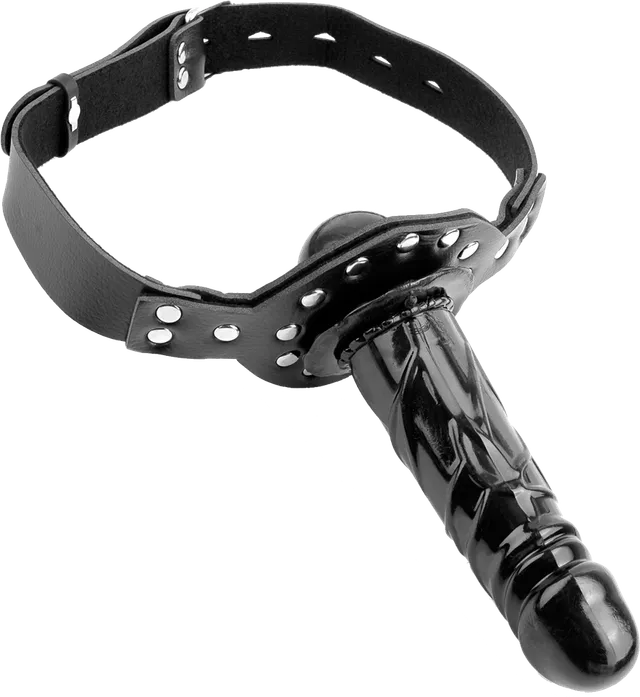 Pipedream Deluxe Ball Gag Bavaglio con Dildo Regolabile