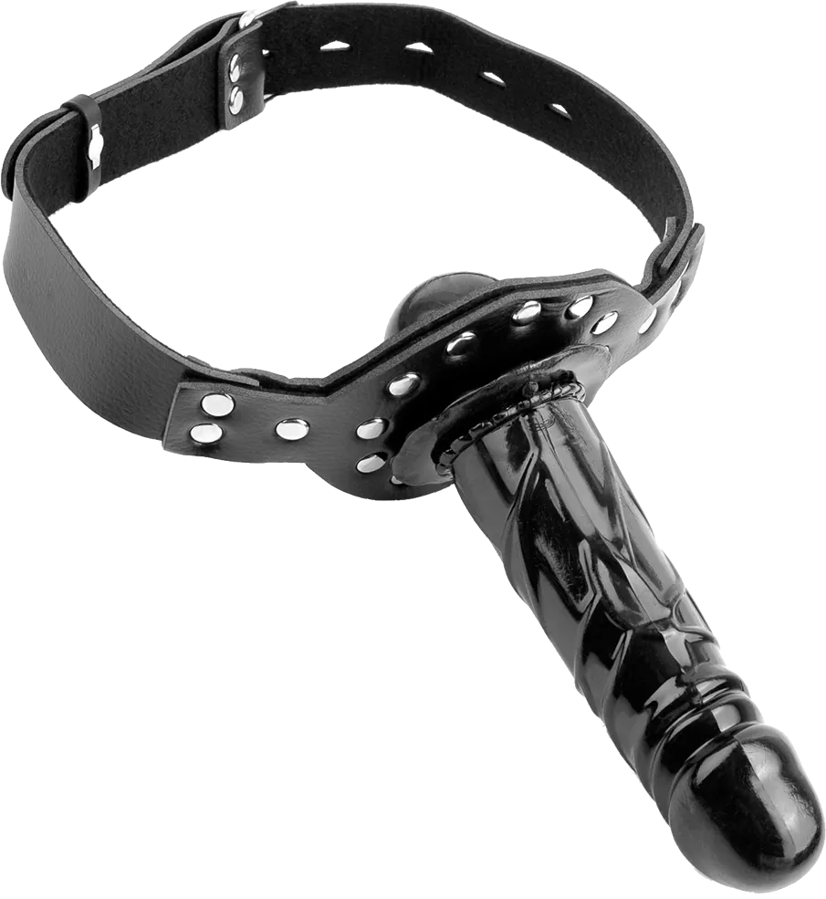 Pipedream Deluxe Ball Gag Bavaglio con Dildo Regolabile