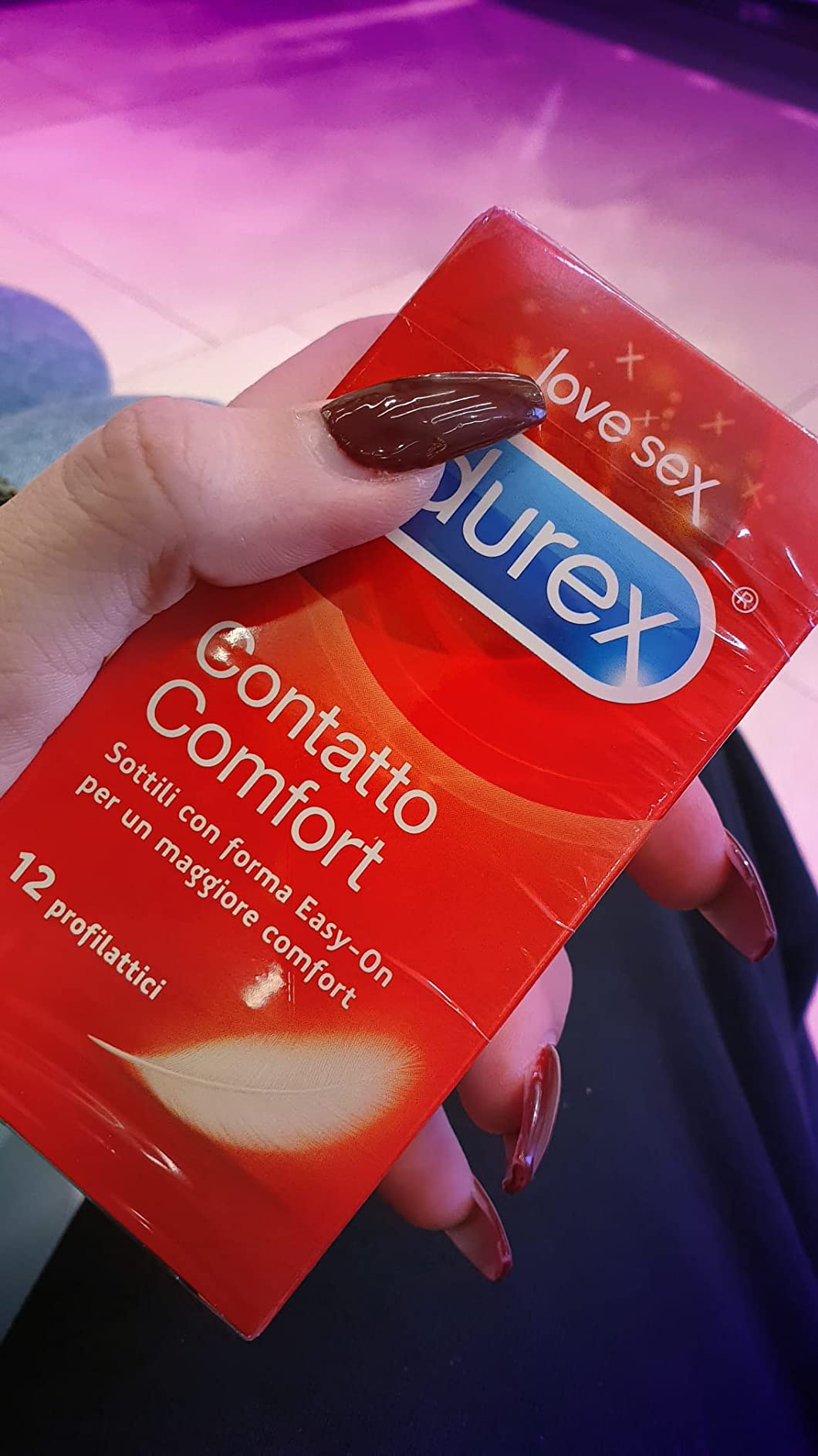 Durex Contatto Comfort preservativi sottili 6 pz lubrificati