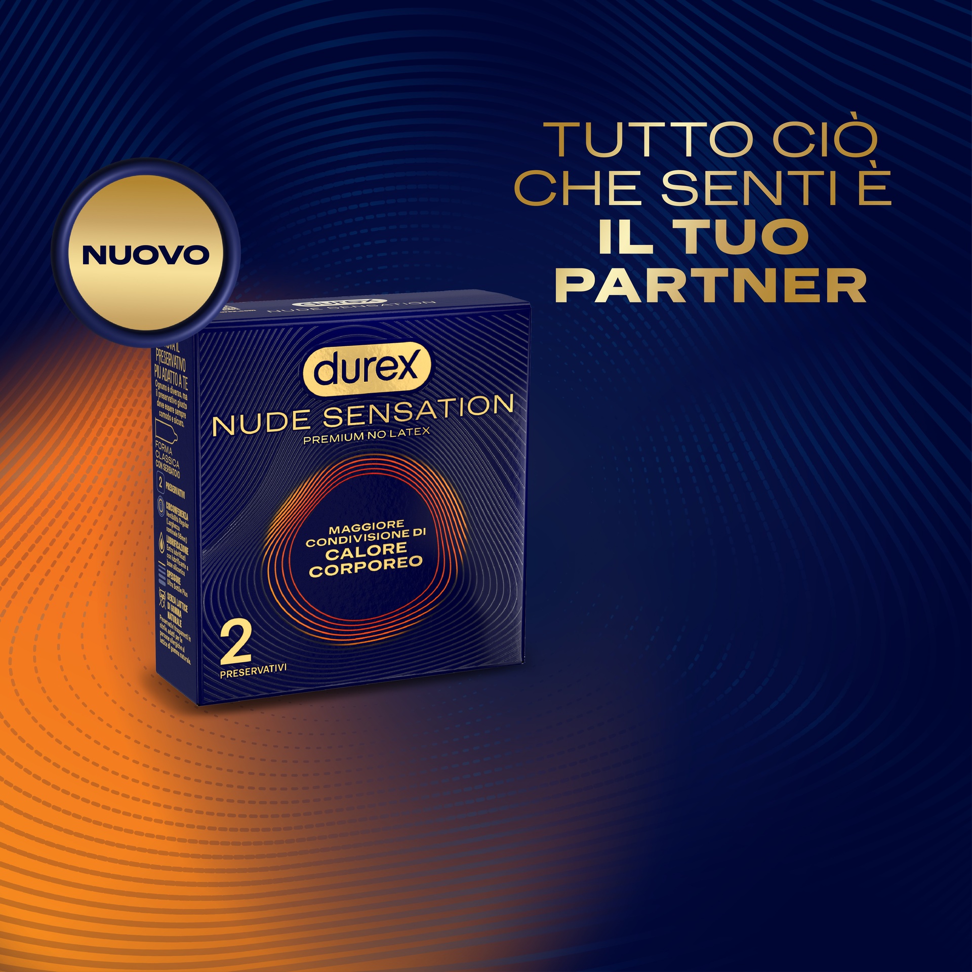 Durex Nude Sensation preservativi senza lattice sottili