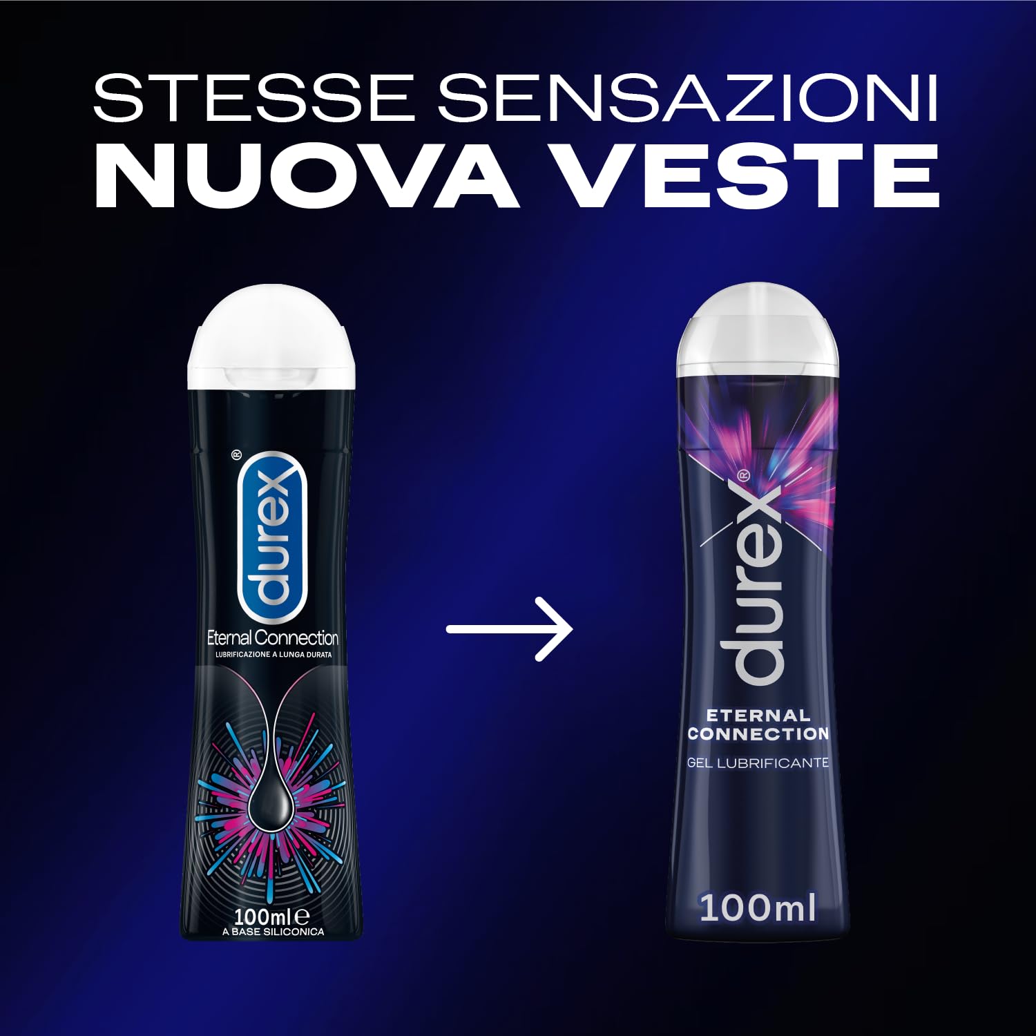 Durex Eternal Connection lubrificante gel 2x100 ml siliconico