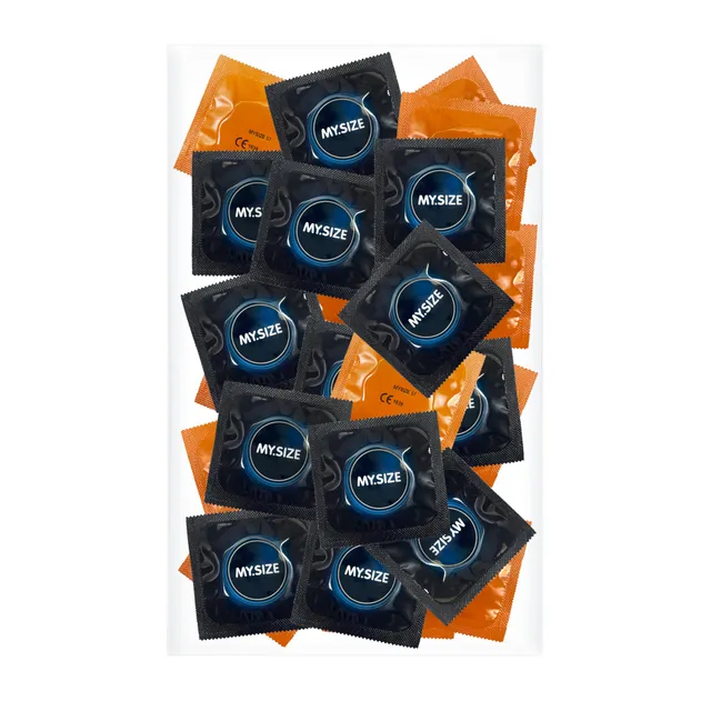 MY.SIZE Pro preservativi 57 mm 50 pezzi misura larga sottili