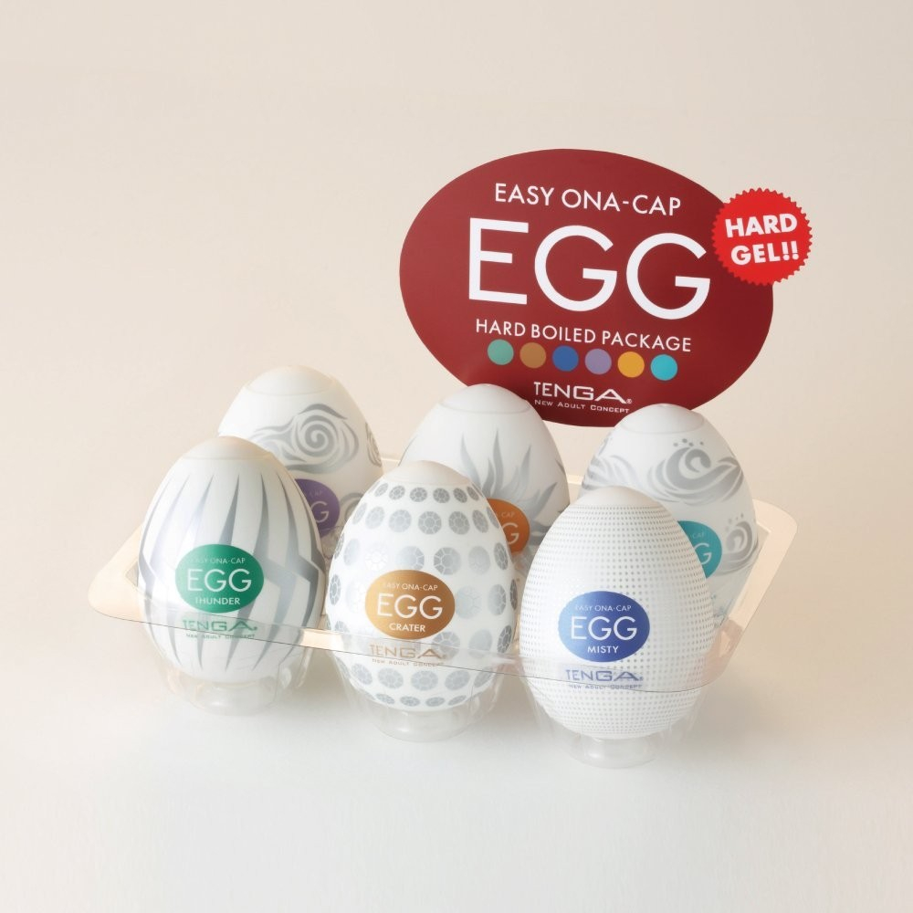 Tenga Egg Serie 2 masturbatore uovo 6 pezzi misti