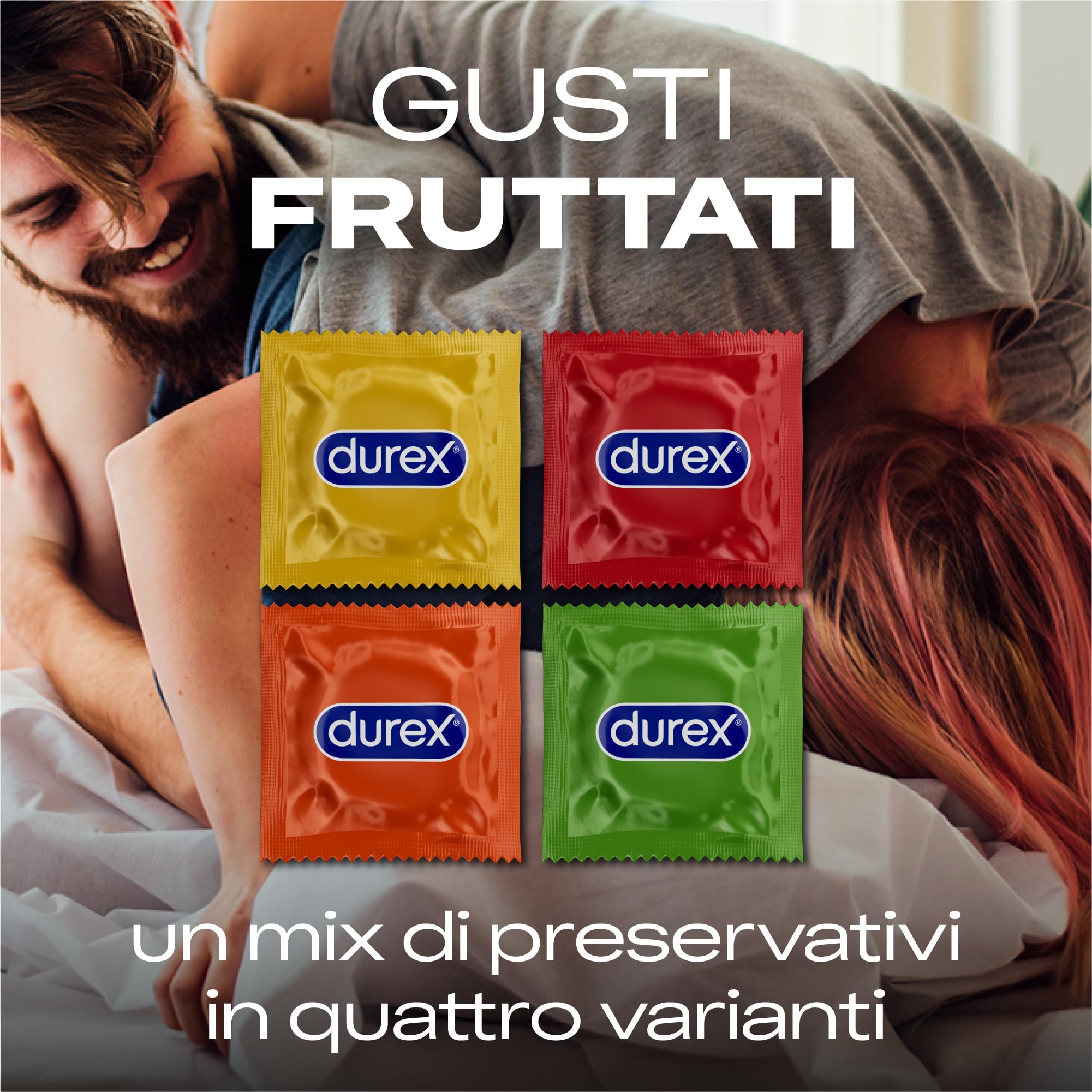 Durex Tropical preservativi 12 pz aromatizzati frutta