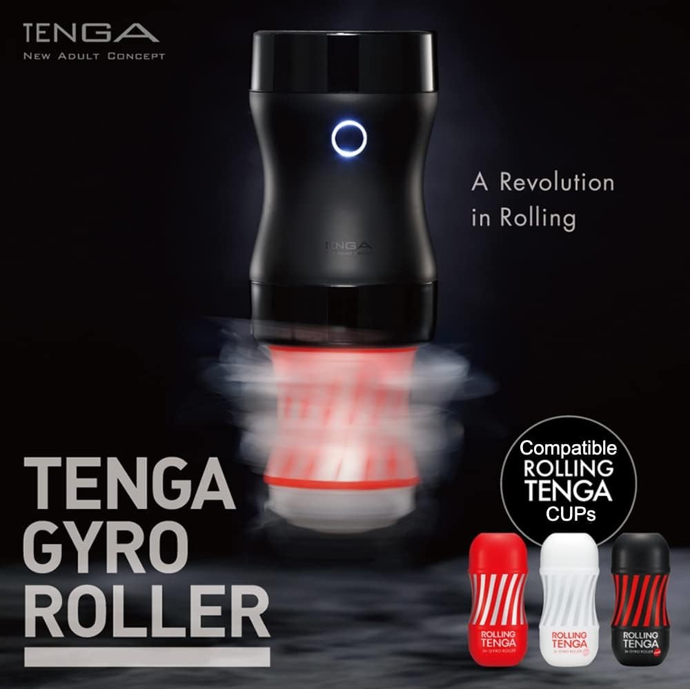 Tenga Rolling Gyro Roller Cup Strong masturbatore intenso