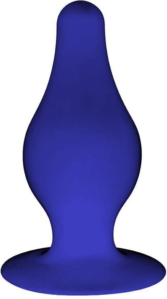 Silexd Premium Silicone Plug Model 2 plug anale blu M