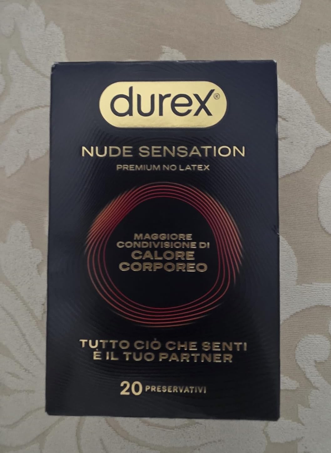 Durex Nude Sensation preservativi nitrile 20 pezzi senza lattice
