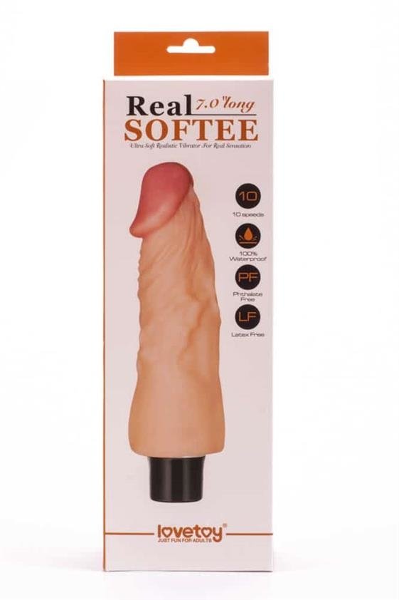 LoveToy Real Softee 7" vibratore realistico