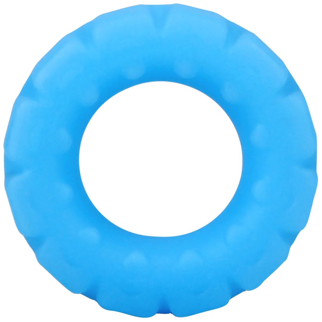 Doc Johnson The Tire anello fallico azzurro fosforescente