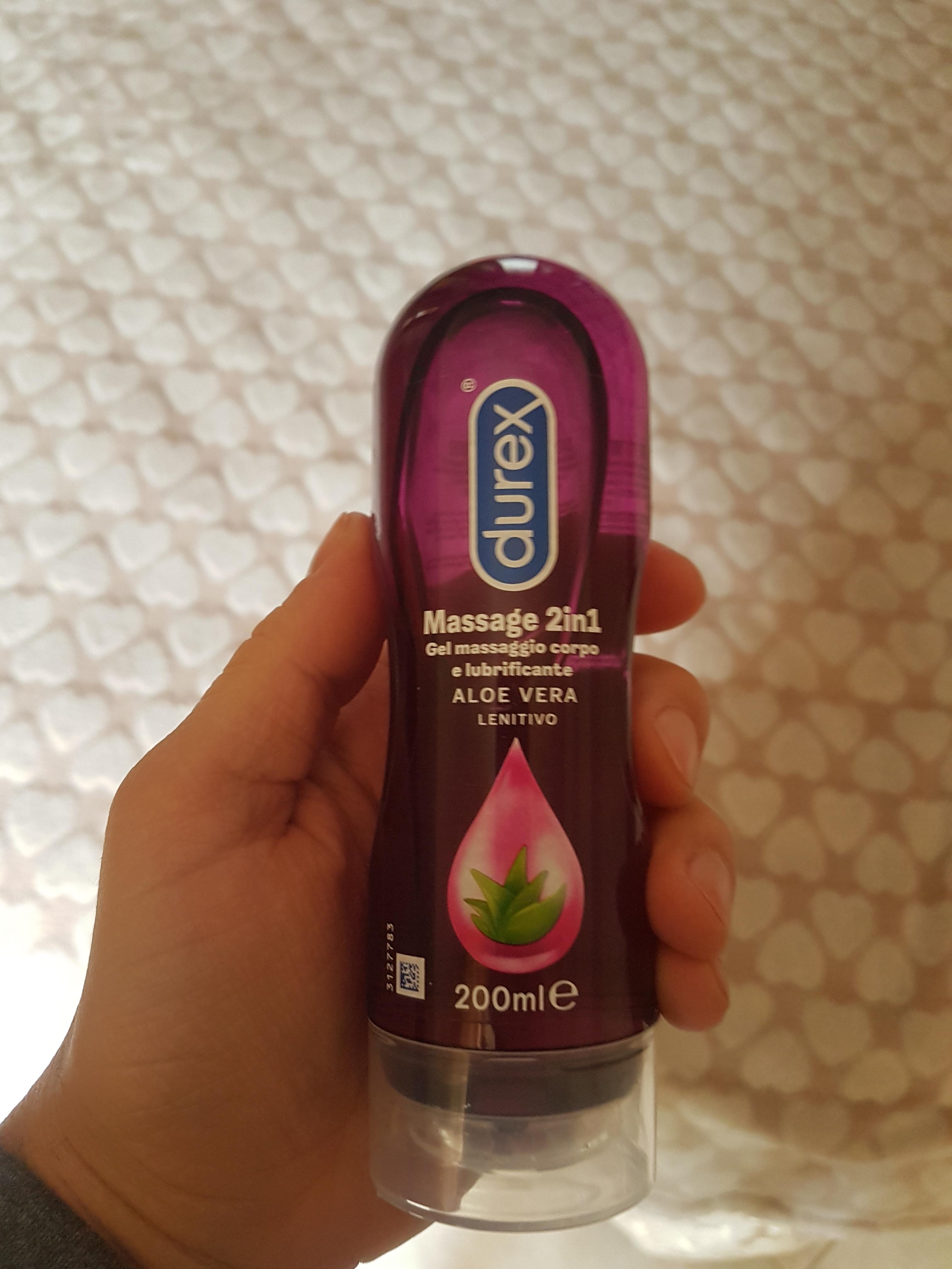 Durex Massage 2in1 gel lubrificante aloe vera 2x100ml