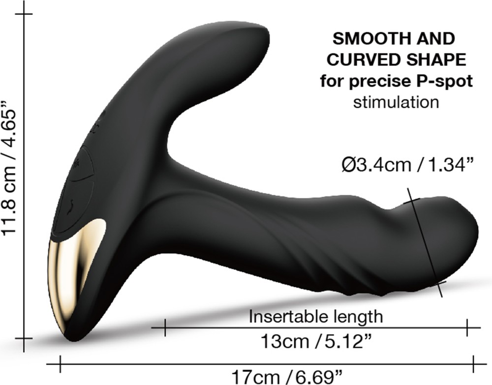Dorcel Multi P-Joy stimolatore prostatico telecomando 3 motori