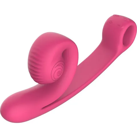 Snail Vibe Curve vibratore rabbit silicone 2 motori