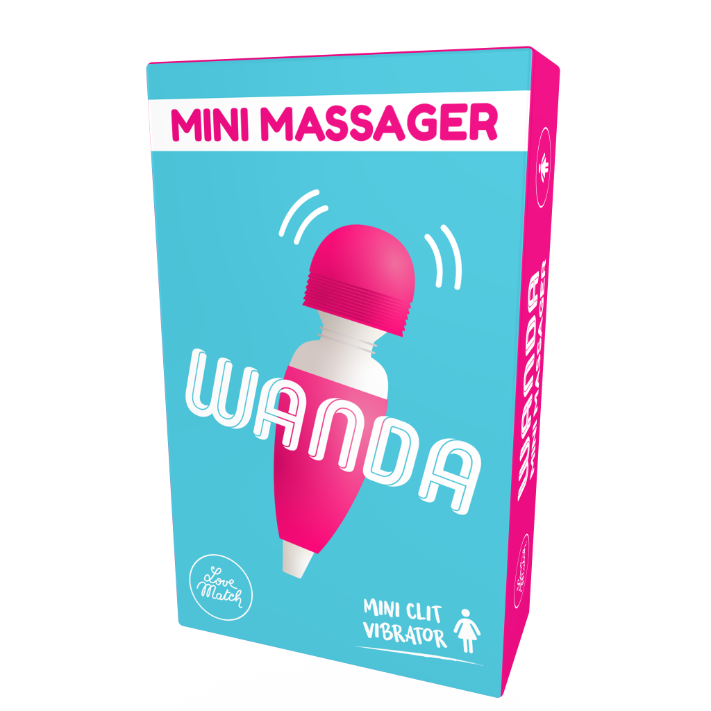Love Match Wanda mini wand clitorideo con catenella
