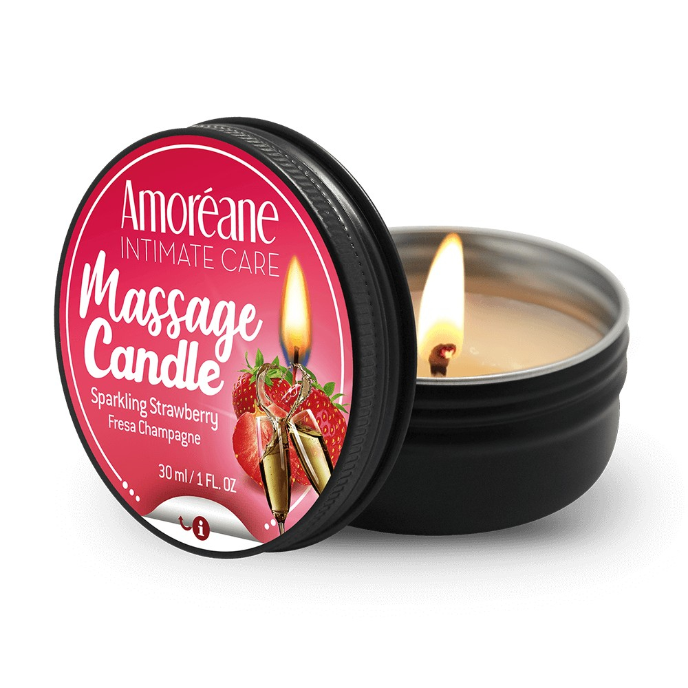 Amorèane Massage Candle candela massaggi fragola sparkling