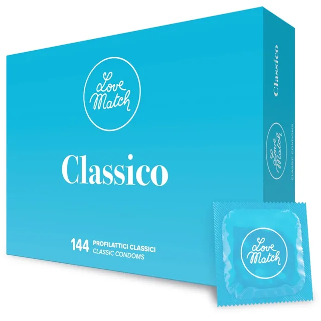 Love Match Classico preservativi classici 144 pezzi