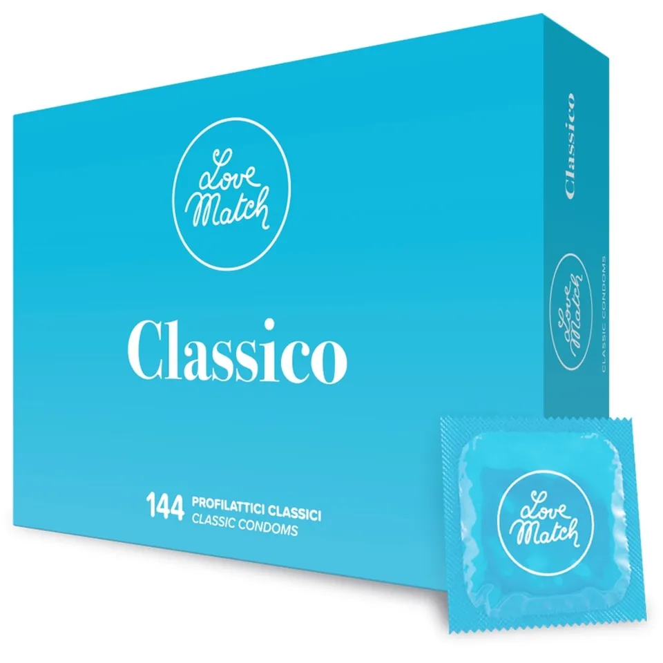 Love Match Classico preservativi classici 144 pezzi