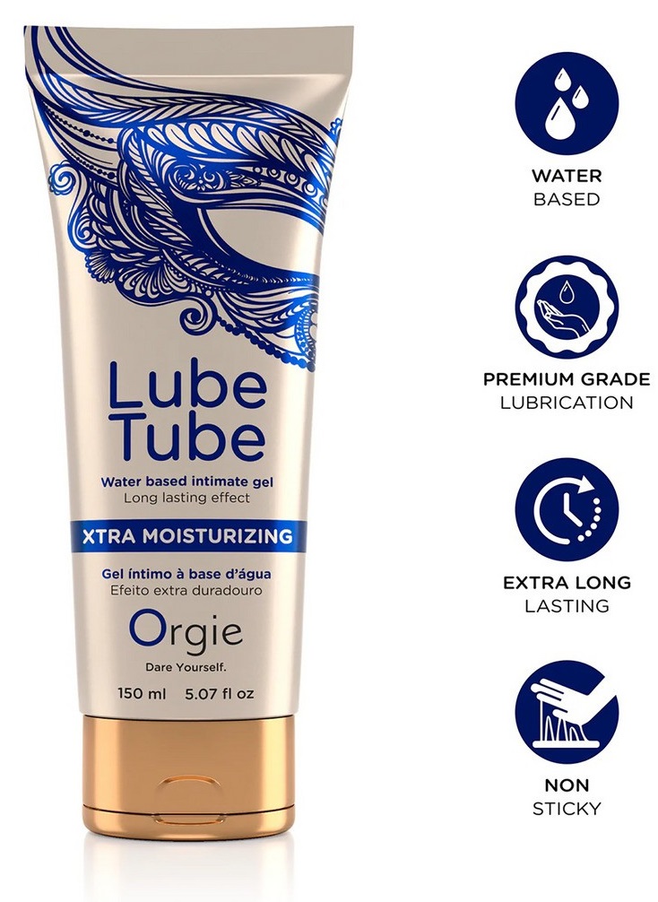 Orgie Lube Tube Xtra Moisturizing lubrificante base acqua