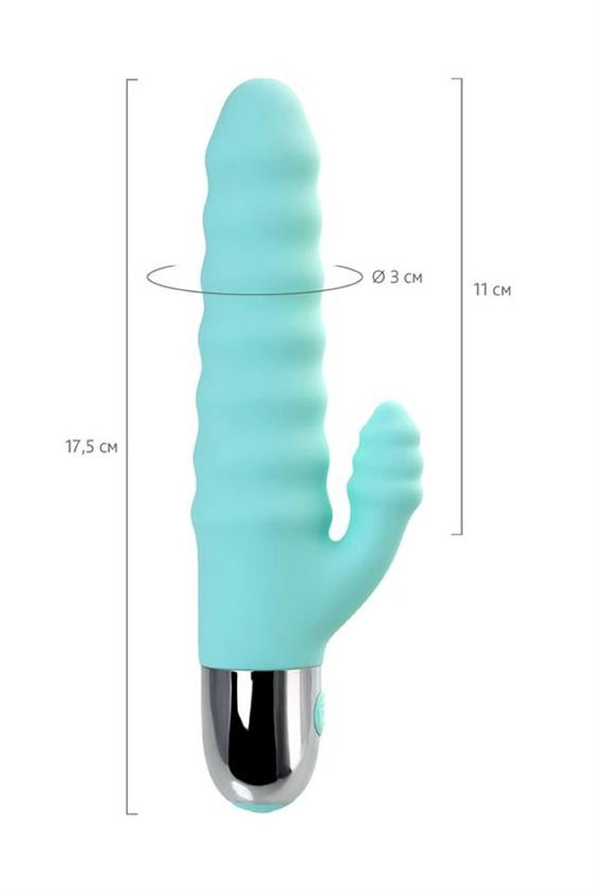 Toyfa Flovetta Flax vibratore rabbit 2 motori silicone 10 modi