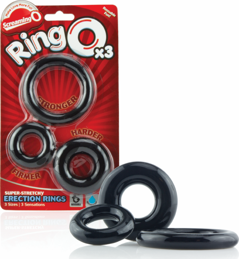 The Screaming O RingO 3 Pack anelli fallici elastici