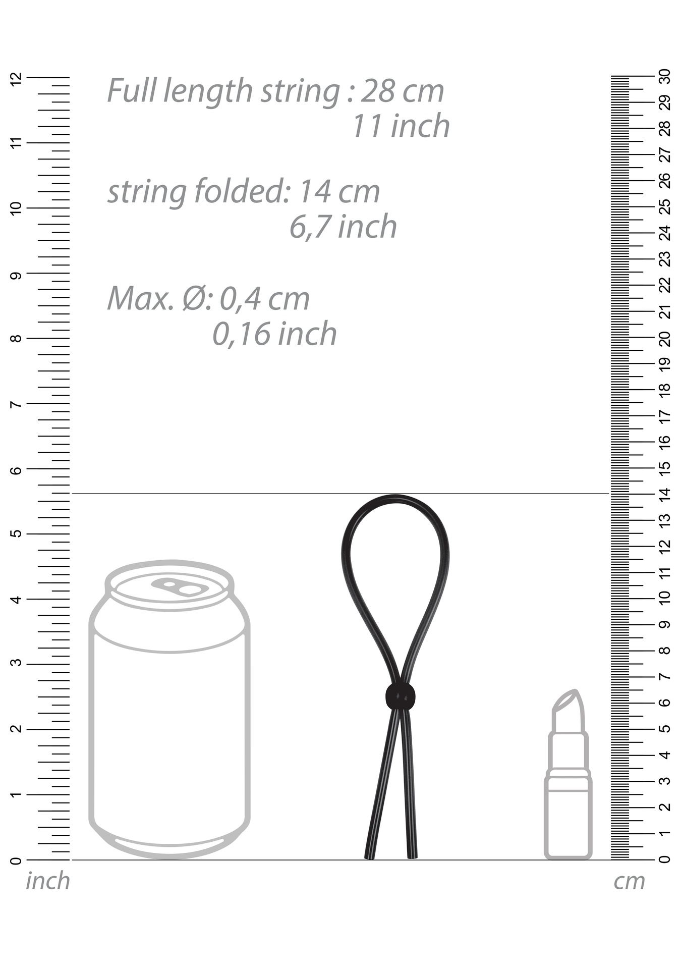 Shots Erection Booster cockring regolabile silicone