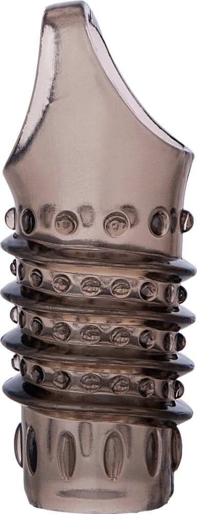 Xlover 748017 guaina pene trasparente 10 cm vibrante