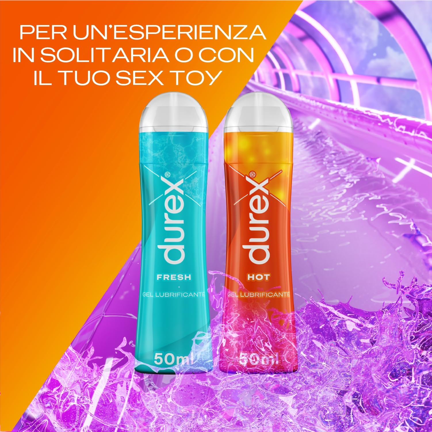 Durex Hot Gel Lubrificante Effetto Caldo 50 ml