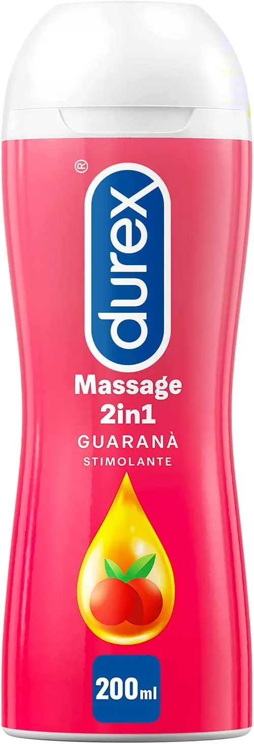 Durex Massage 2 in 1 lubrificante gel 200 ml base acqua