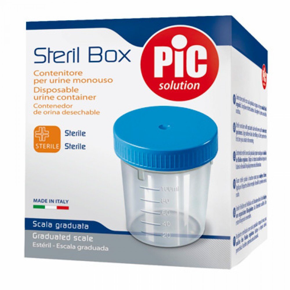Pic Steril Box bicchierino sterile 100 ml graduato