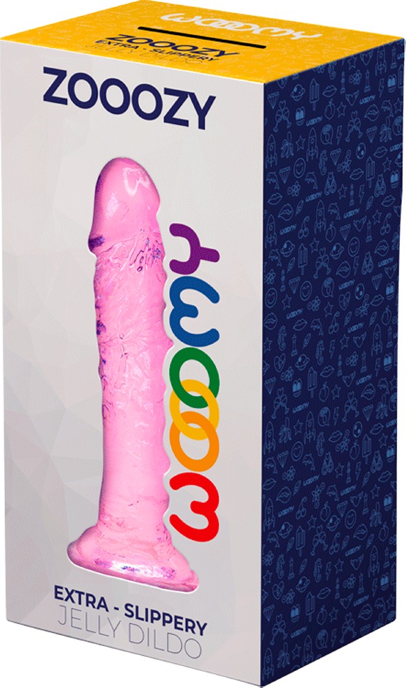 Wooomy Zooozy dildo realistico 13 cm con ventosa