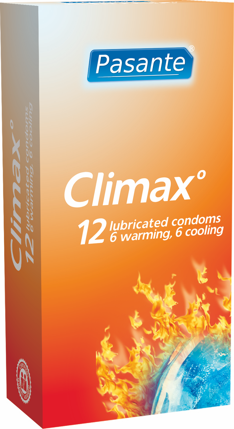 Pasante Climax preservativi effetto caldo freddo