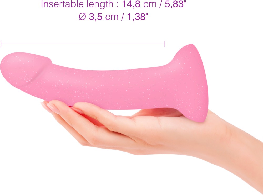 Love to Love Dildolls Glitzy dildo in silicone con glitter