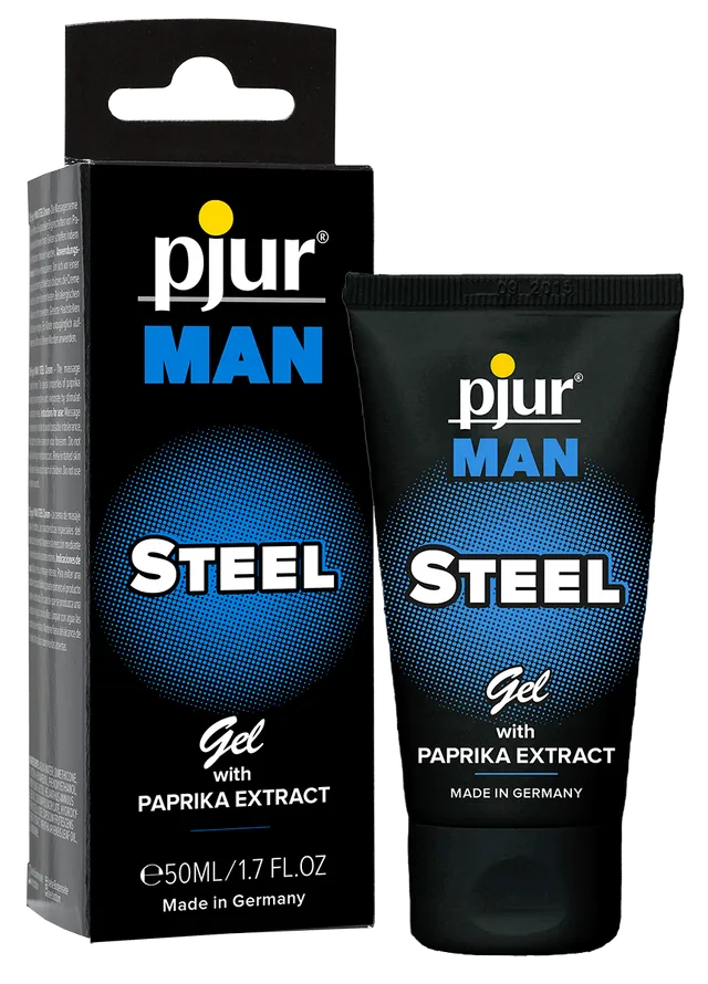 Pjur Man Steel gel intimo uomo alla paprika