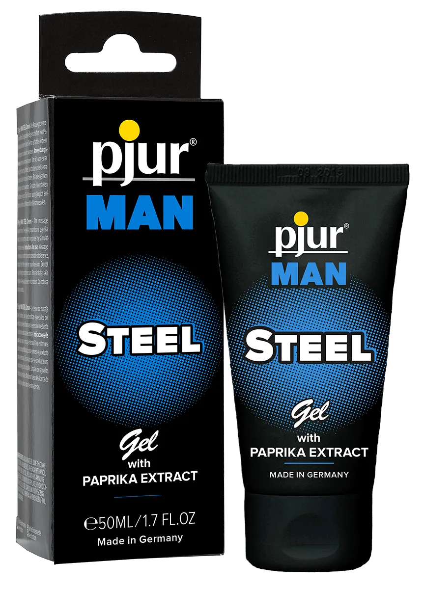 Pjur Man Steel gel intimo uomo alla paprika
