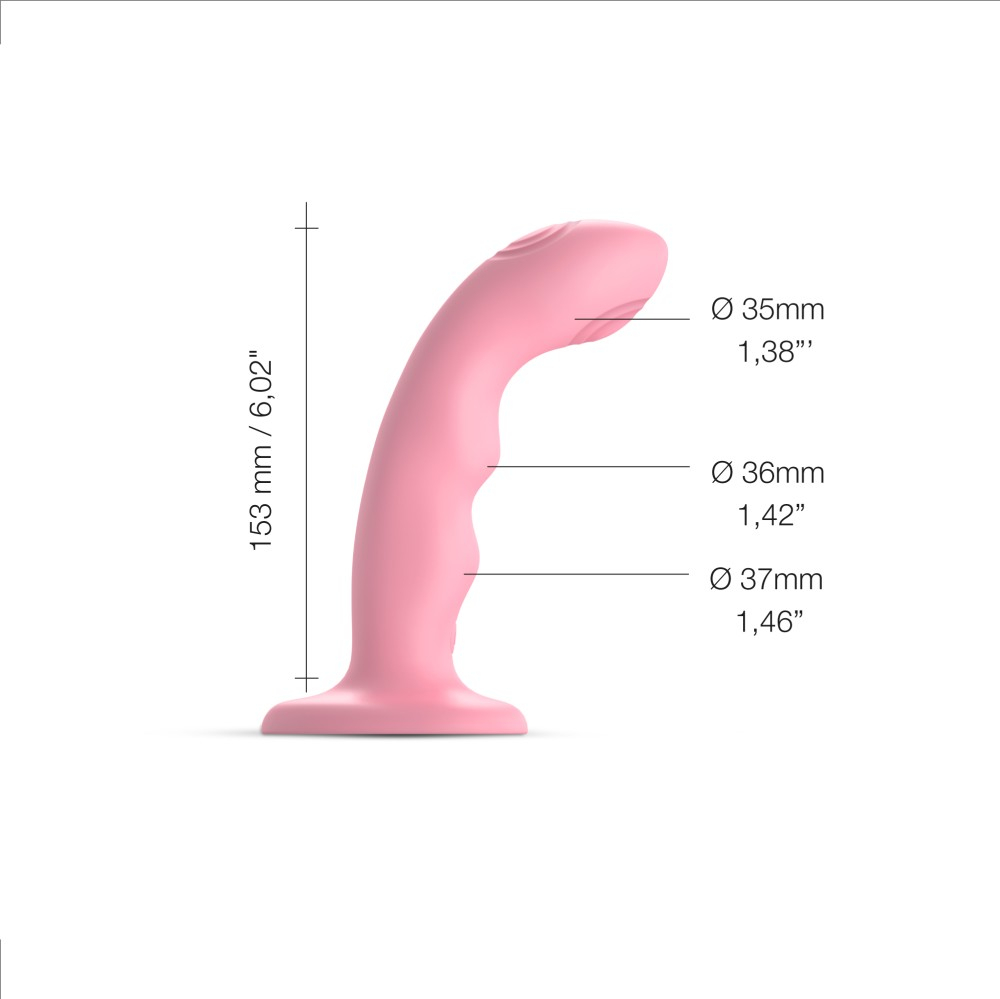 Strap-On-Me Tapping Dildo Wave dildo vibrante ventosa
