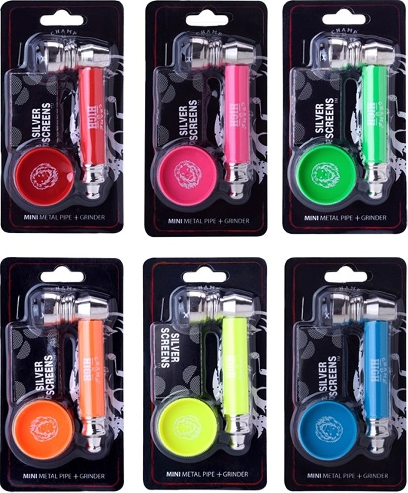 Champ High Kit pipetta mini grinder retine colori assortiti