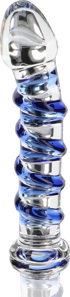 Toyjoy Glassworxx G-Spot Gemstone Dildo Vetro 18 cm Curvo